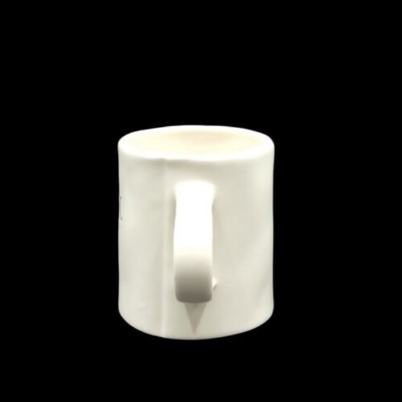 NEW Rae Dunn Magenta "SIT" Artisan Collection Ivory Black Coffee Mug - Picture 2 of 6